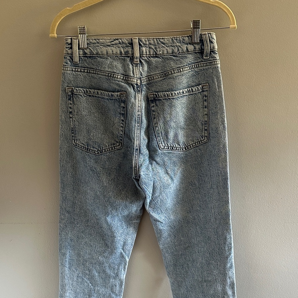 Garage Light Blue High Rise Jeans - Picture 3 of 4